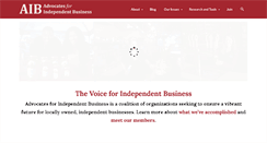 Desktop Screenshot of indiebizadvocates.org